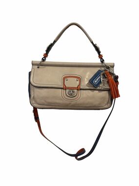 🧡💙 Vintage Coach Legacy Colorblock Willis City Bag 19035 Crossbody 💙🧡